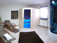 wellnes kamer met sauna en stoombad